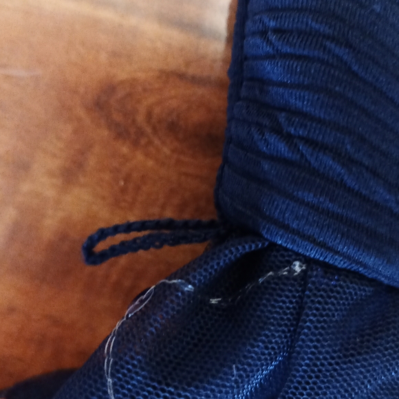 Knit Works Navy Rainbow Sequins Dress, 16 - Picture 6 of 8